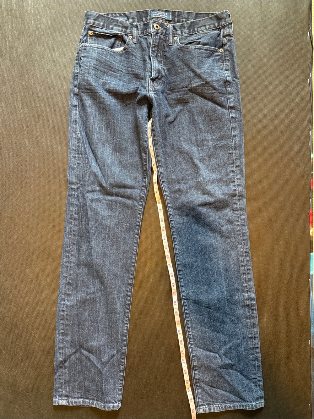 Lucky Brand Men's Dark Blue Slim Jeans